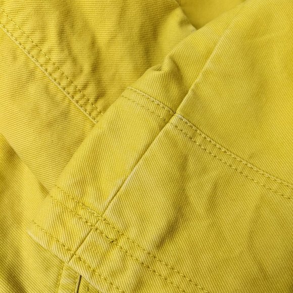 Gap Mustard Belted Jacket Size Small - Picture 7 of 17